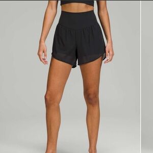NWOT Nulu and Mesh High-Rise Yoga Short